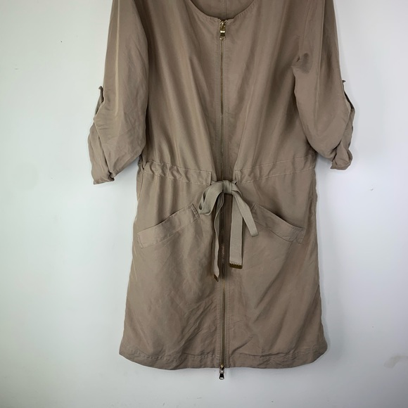 Soft Surroundings tie waist utility dress, Small - Picture 2 of 7